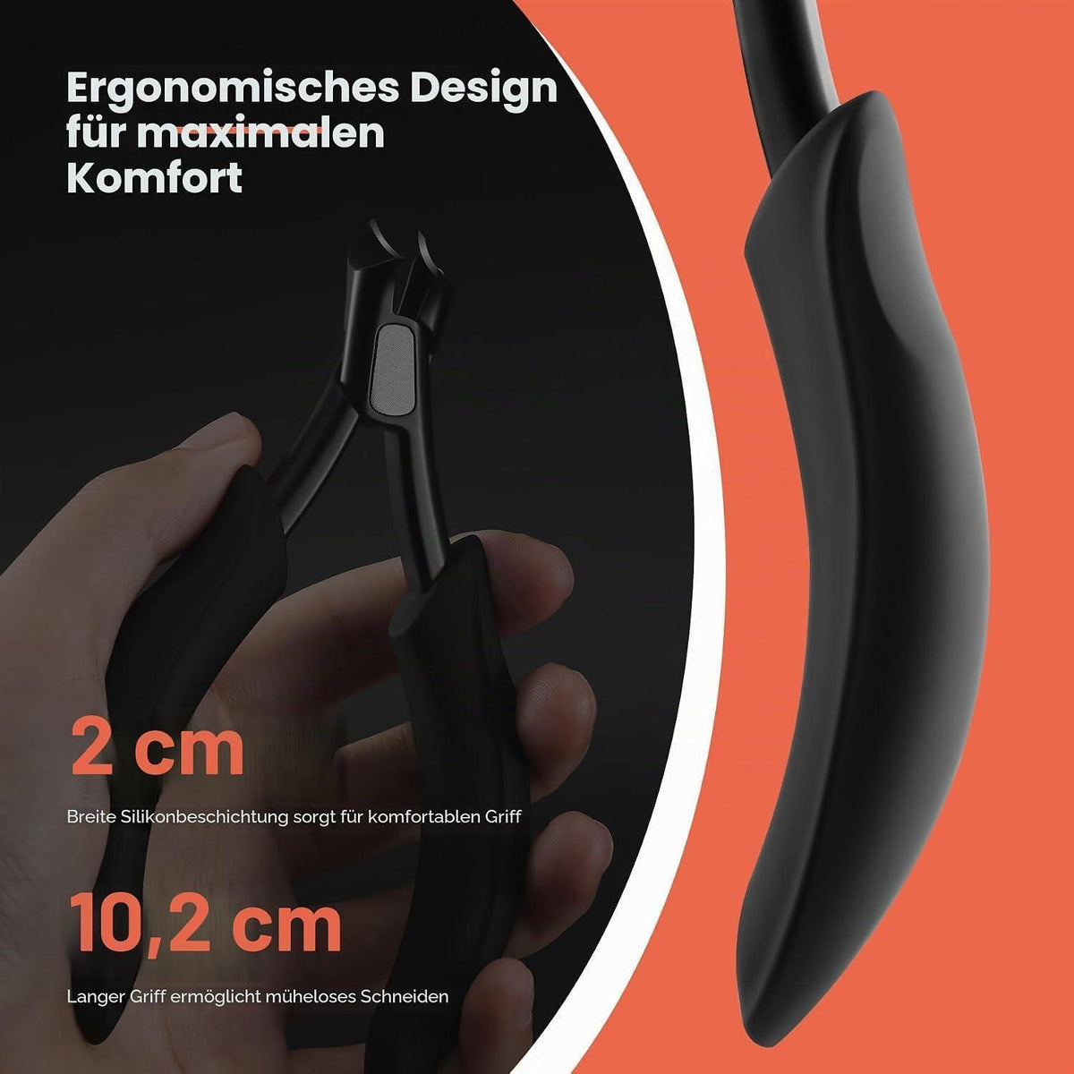 Nagelknipser für dicke Zehennägel & Fußnägel – Präzisionsschnitter
