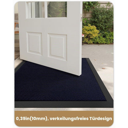 Fußmatte Blau 90x150 cm - Schmutzfangmatte für innen & außen