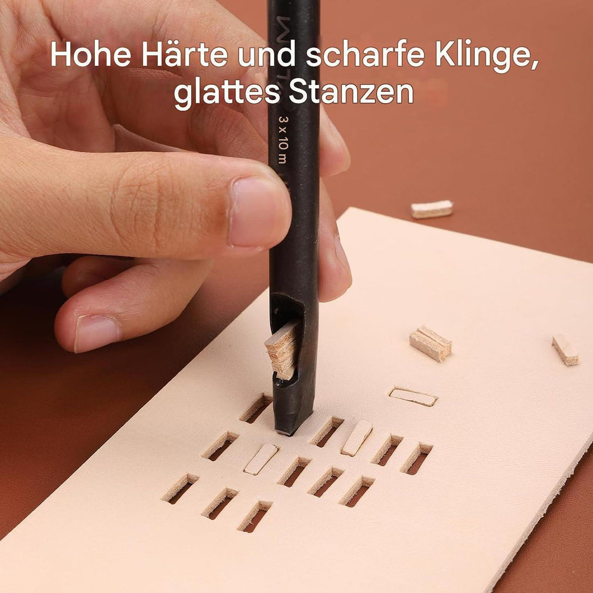 Leder Lochstanzer Set – 13 Größen für DIY & Handwerk