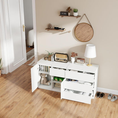 3er Set Kommoden Weiß – Schlafzimmer, Büro & Wohnen