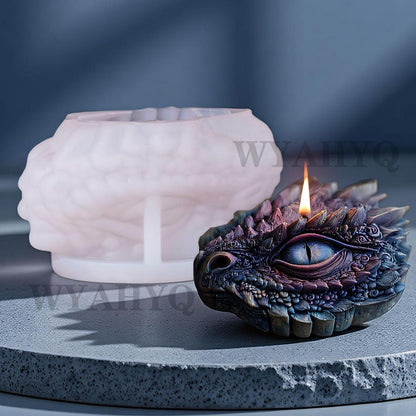 Drachen Gießform für Kerzen, Seife & Deko