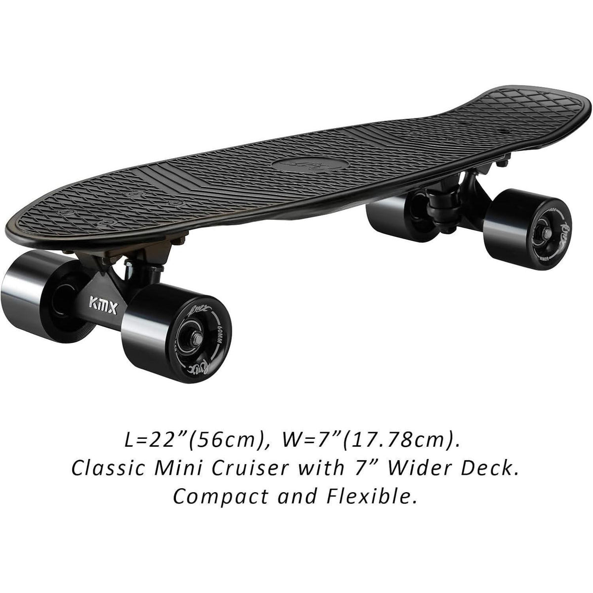 22 Zoll Mini Cruiser Skateboard – Perfekt für Anfänger & Fortgeschrittene