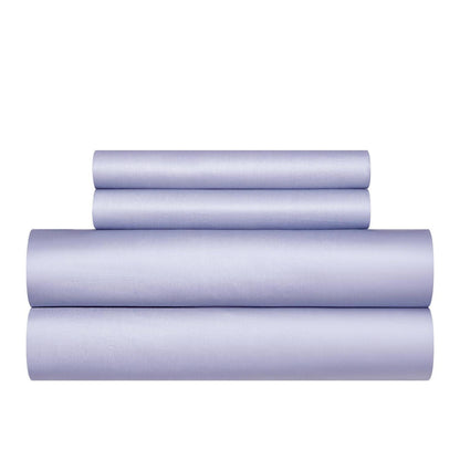 Mako Satin Bettwäsche Lila 200x220 cm 3-teilig