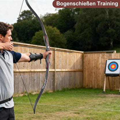 62" Recurvebogen 20-50lbs – Einsteigerbogen für Erwachsene