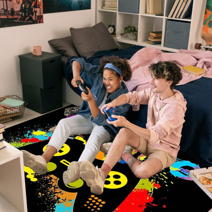 Gaming Teppich 3D Gamepad Design 160x230 cm – Rutschfest & Waschbar