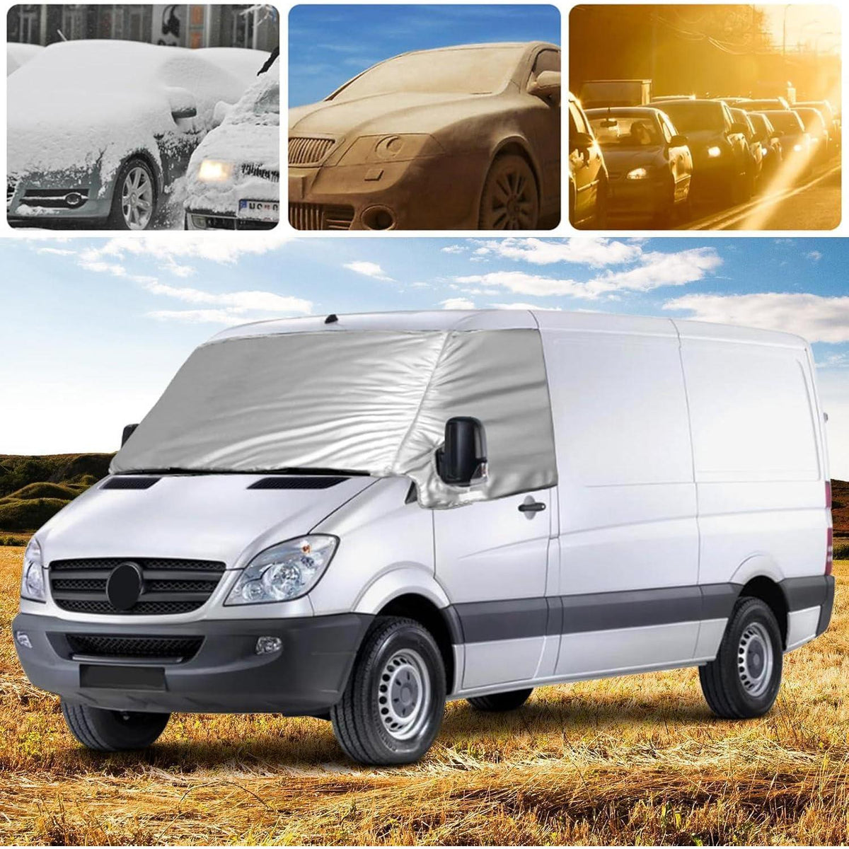 Thermo Frontscheibenabdeckung für Mercedes Sprinter 2006-2018