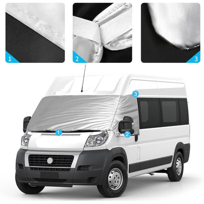 Thermo Frontscheibenabdeckung Fiat Ducato 2006-2024