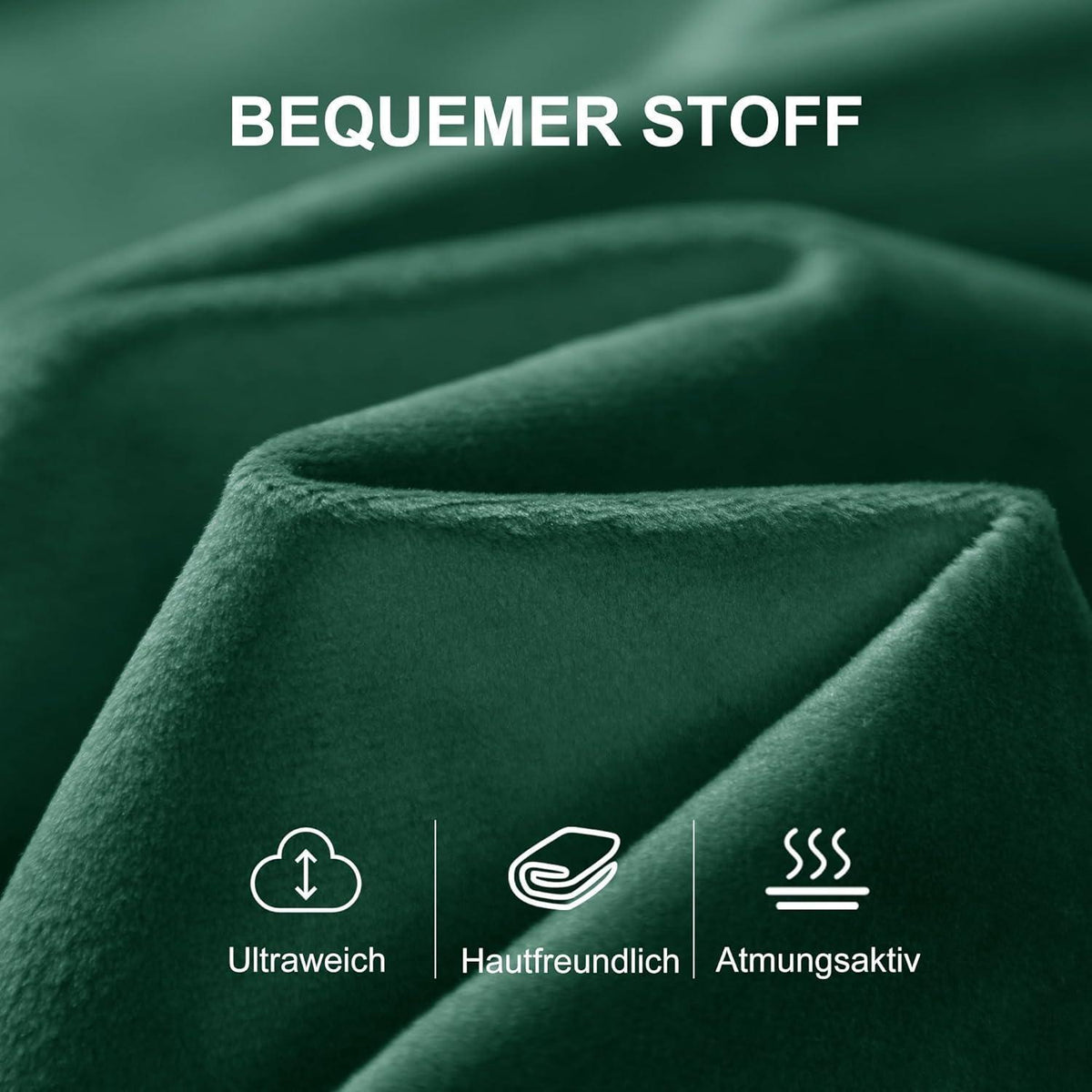 Lazy Chair mit Ottomane – Bequemer Ohrensessel Grün