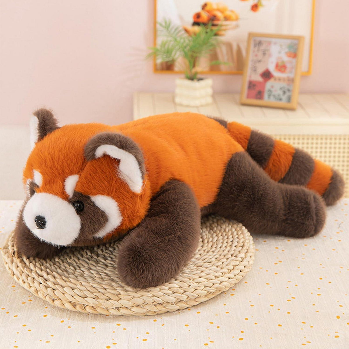 Roter Panda Kuscheltier XXL – Flauschiges Plüschtier 75cm