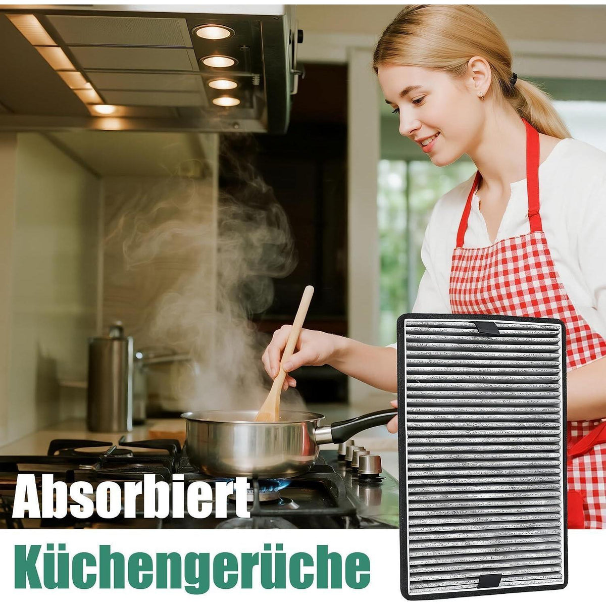 Aktivkohlefilter für Miele Dunstabzugshaube DKF 19-P