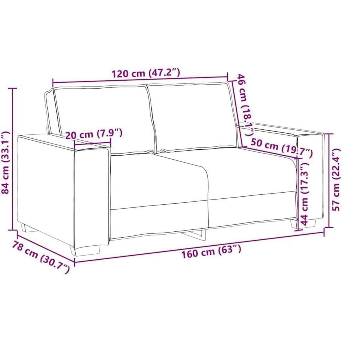 Hellgraues Sofa-Set: 3-Sitzer, 2-Sitzer & Sessel