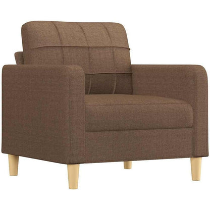 Bodensofa mit Pillow-Support – Bequemes Schlafsofa Braun