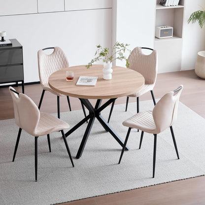 Esszimmerstühle 6er-Set Beige – Modern & Bequem