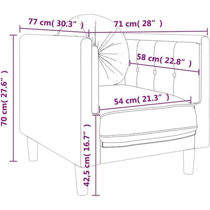 Samt Sofa Gelb – Modernes Wohnzimmer Sofa mit Kissen