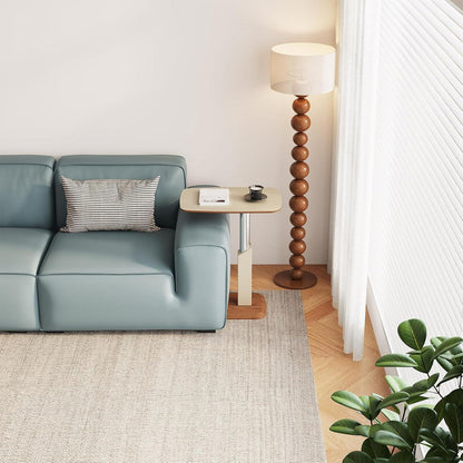 Höhenverstellbarer Beistelltisch Couch – Moderner Kaffeetisch mit Gasdruckfeder