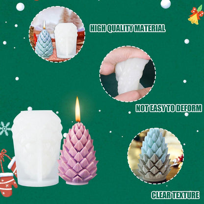 Silikonform Elch Weihnachten – Kerzen & Seife Gießen
