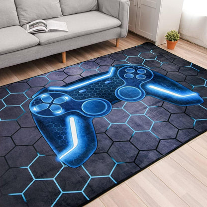 Gaming Teppich 140x200cm – Rutschfest & Waschbar