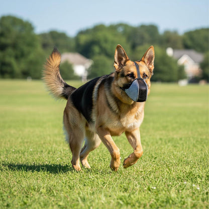 Hundemaulkorb Soft Mesh – Atmungsaktiv & Verstellbar (L)