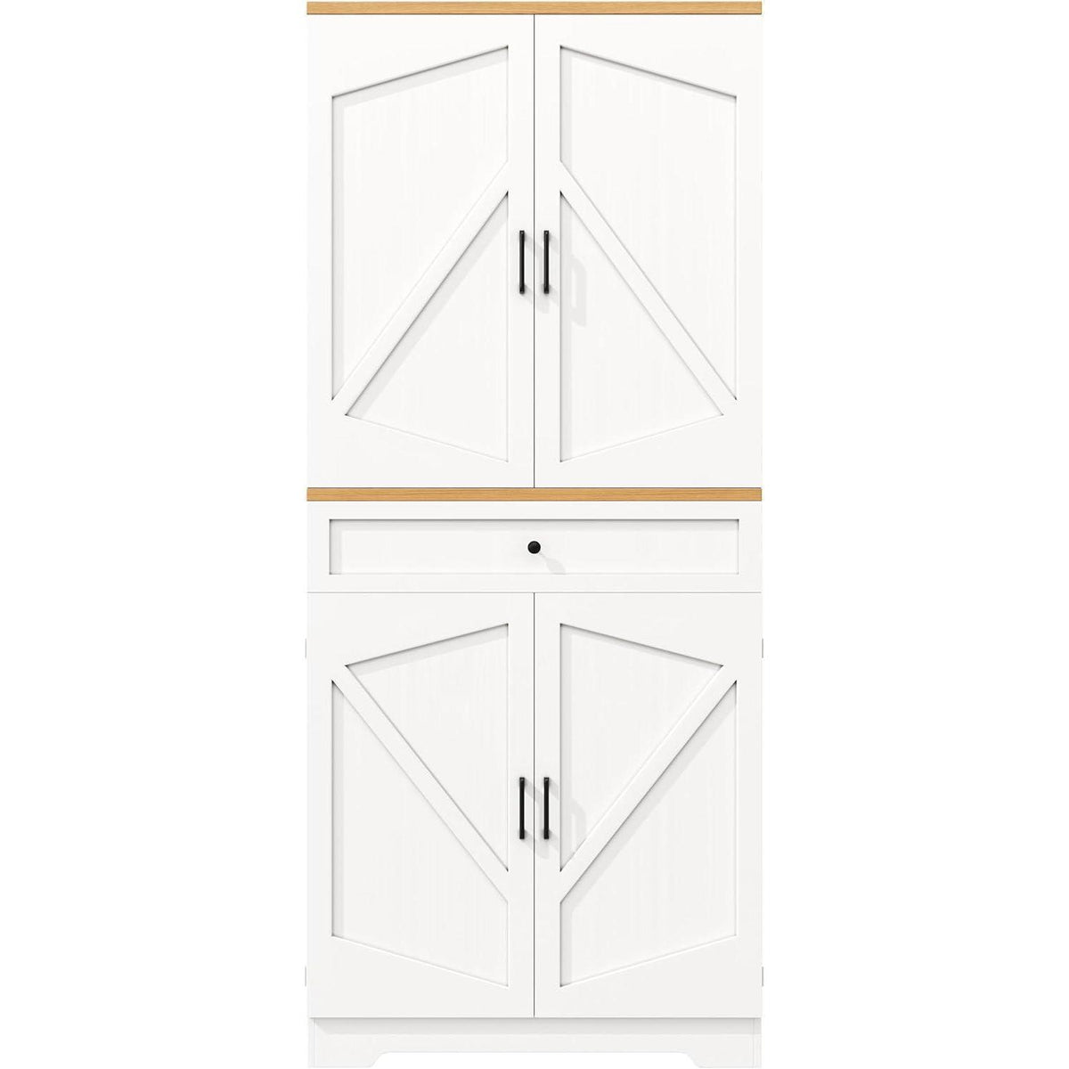 Küchenschrank mit 12 Fächern & Schubladen – 80x40x180cm