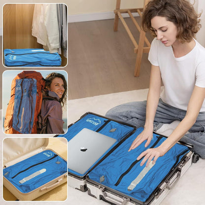 Wiederverwendbare Vakuumbeutel Kleidung – 3er Set mit Pumpe