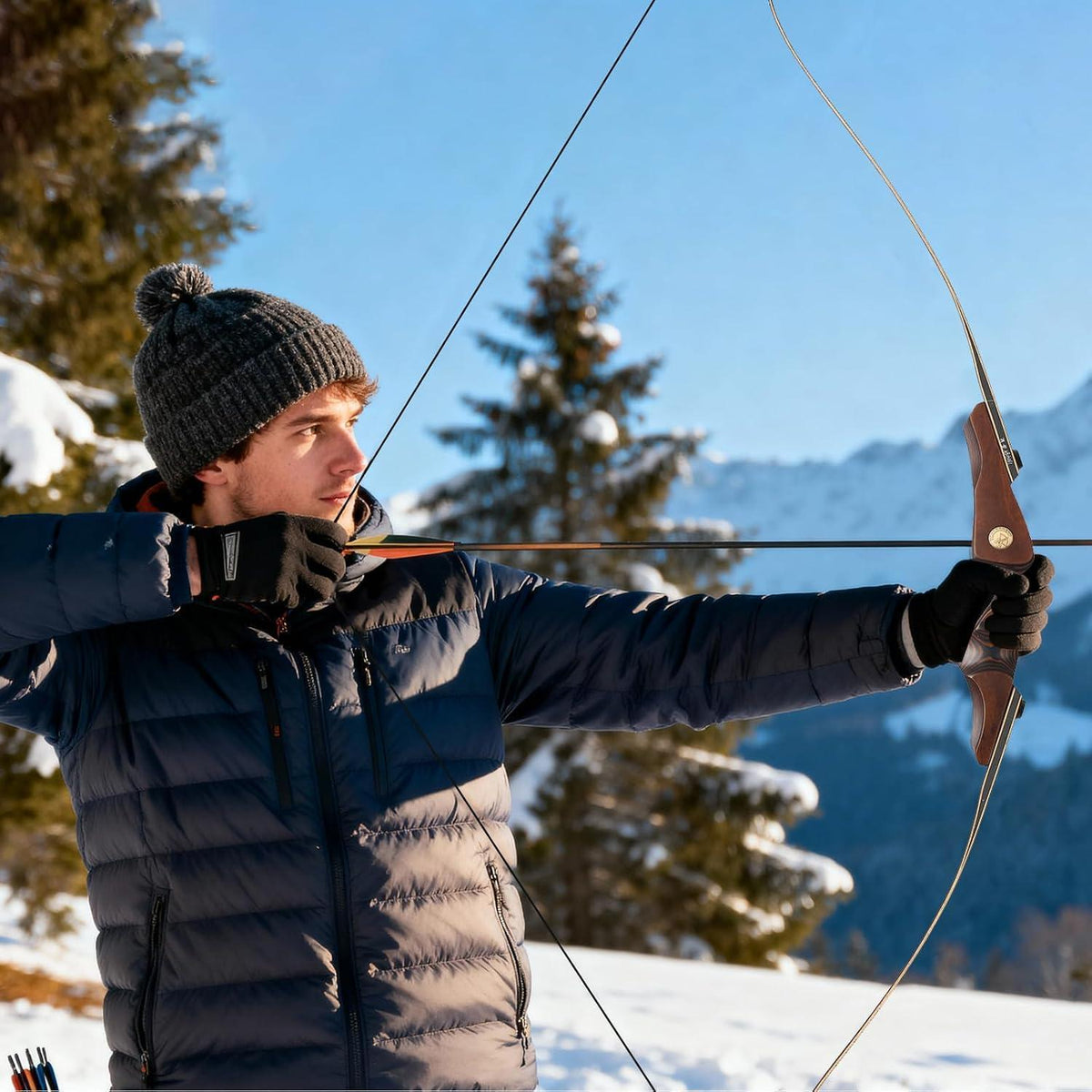 60 Zoll Recurvebogen Takedown 30-60 lbs – Jagd & Training