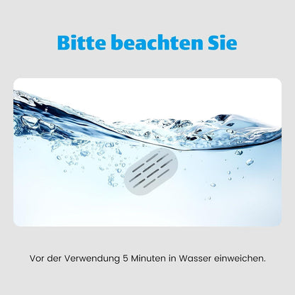 Katzenbrunnen Filter Set – 12 Kohle & 12 Schwämme