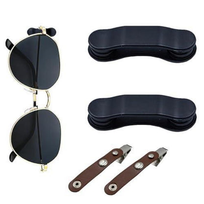 Magnetischer Brillenhalter (2er-Set) – Sicherer Clip für Brille & Co.
