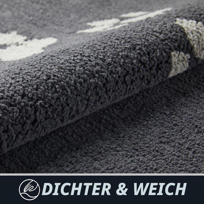 Schmutzfangmatte Grau 60x90 cm – Rutschfest & Wasserabsorbierend
