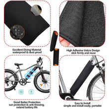 2x E-Bike Akku Schutzhülle – Kälte- & Wasserdicht, 28-36cm