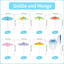 135 Cocktailspieße mit Schirmchen – Party & Bar Deko