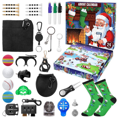 Golf Adventskalender 2026 für Golfer – 24 Überraschungen