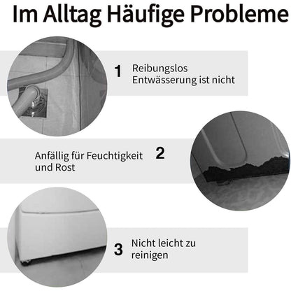 Verstellbarer Kühlschrankunterbau | Höhenverstellbar & Stauraum
