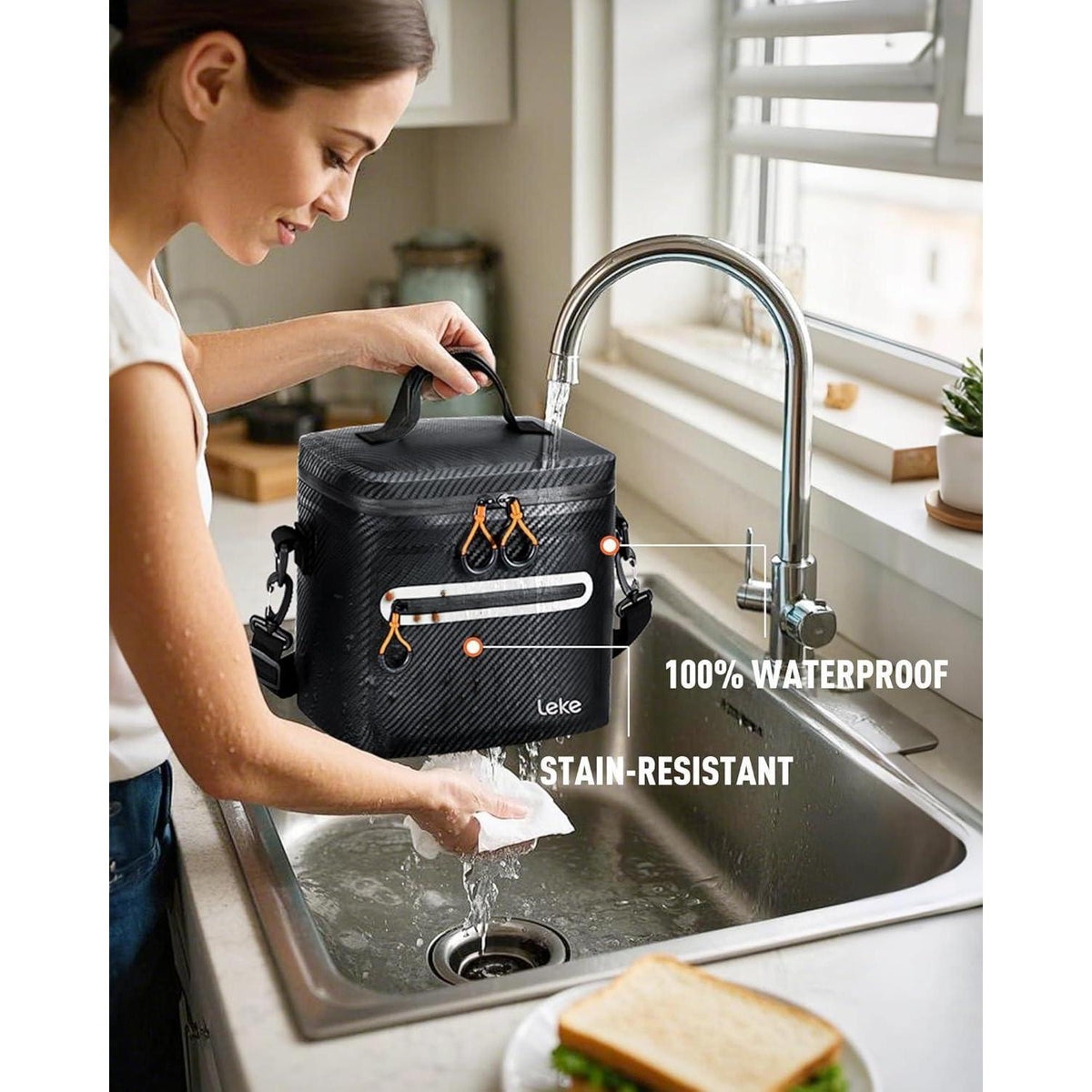 Isolierte Kühltasche 12L – Wasserdicht & Tragbar für Picknick