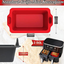Silikon Brotbackform für Heißluftfritteuse – 2er Set