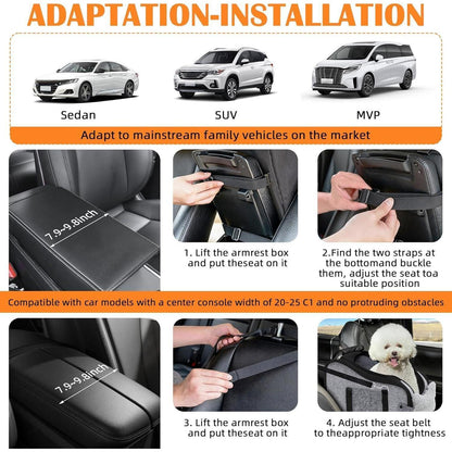 Hunde Autositz für kleine Hunde – Sicher & Komfortabel