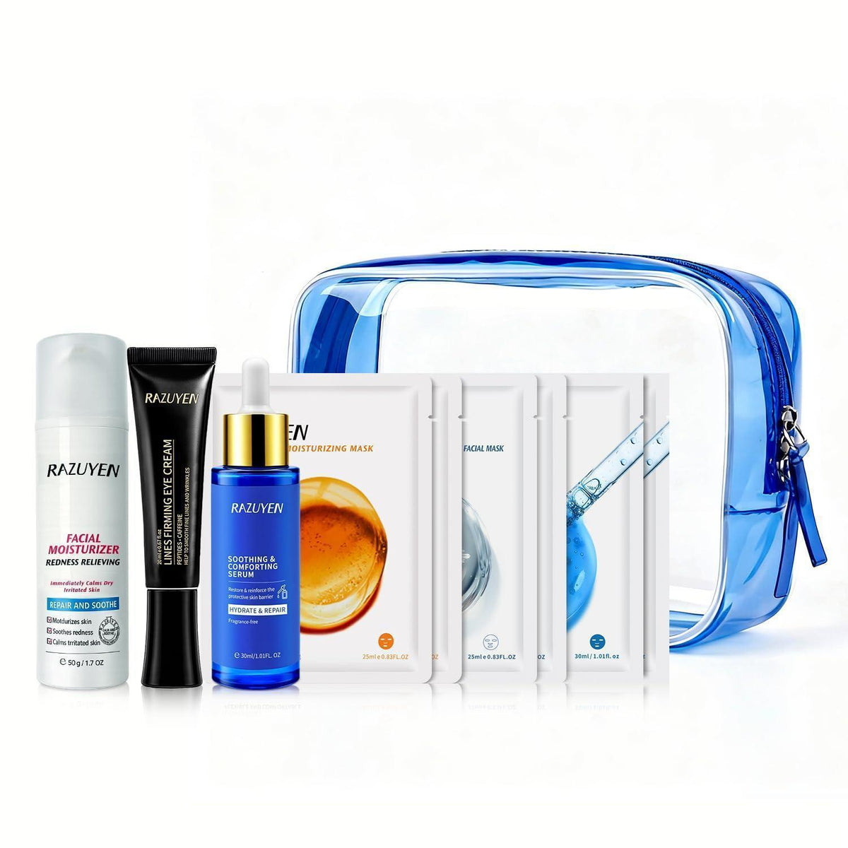 Hautpflege Geschenkset 9-teilig: Feuchtigkeit & Anti-Aging