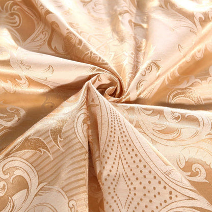 Satin Bettwäsche Set 135x200 cm | 4-teilig, Vintage & Komfort