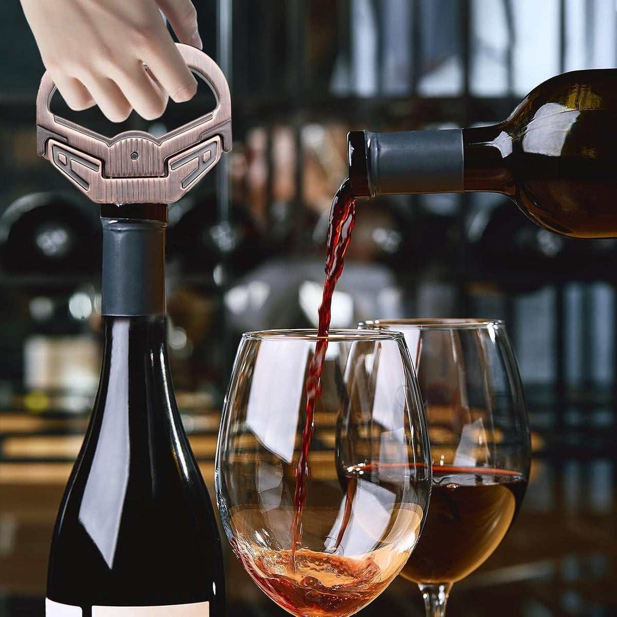 Ah So Weinöffner Set – Geschenk für Weinliebhaber