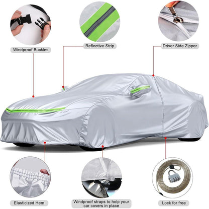 Wasserdichte Autoabdeckung für Mazda Miata/MX-5 1998-2025