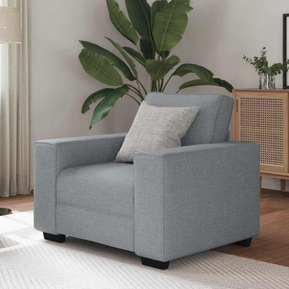 Klappsofa mit Schlaffunktion – Bequemes Sofa in Hellgrau