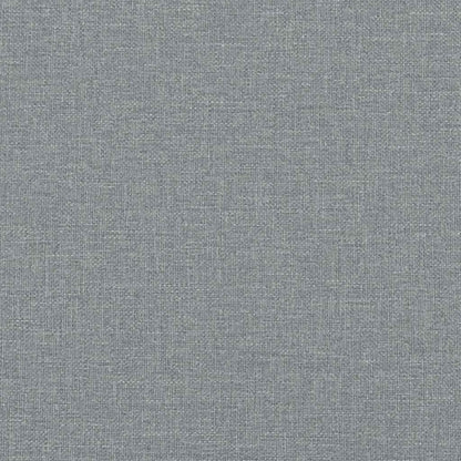 Klappsofa mit Schlaffunktion, Hellgrau, 2-Sitzer Sofa