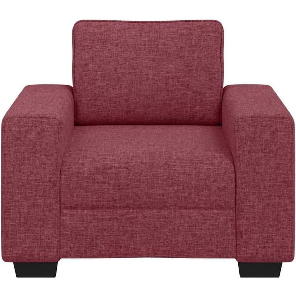Schlafsofa mit Liegefläche – Weinrot, Bequem & Vielseitig