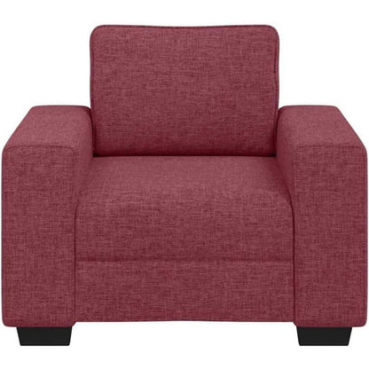 Schlafsofa mit Liegefläche – Weinrot, Bequem & Vielseitig