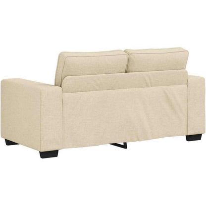 Bequemes 2-Sitzer Sofa im Modern-Stil, Creme