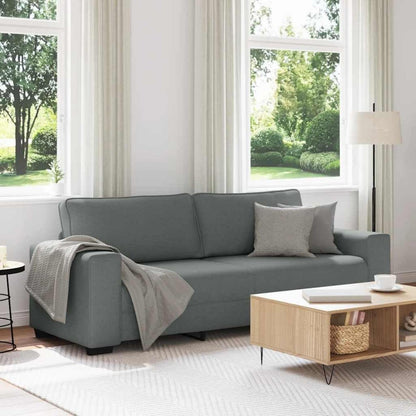 Schlafsessel mit Bettfunktion, Dunkelgrau, 180 cm