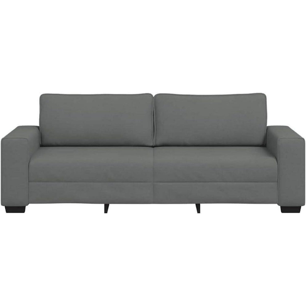 Schlafsessel mit Bettfunktion, Dunkelgrau, 180 cm