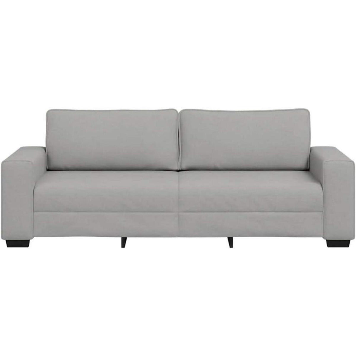 Modernes 3-Sitzer Sofa Wolkengrau 180 cm – Bequeme Couch