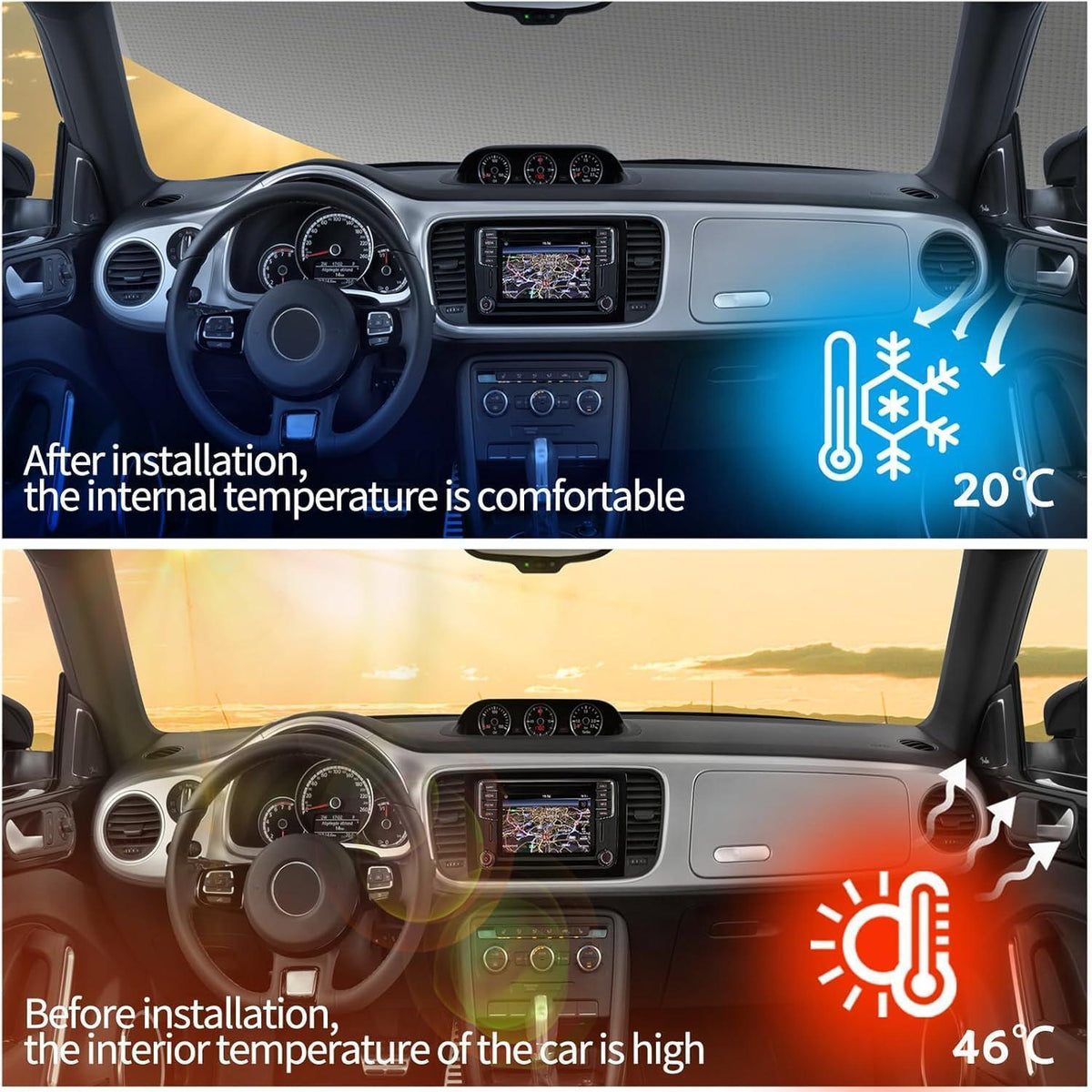 Windschutzscheibenabdeckung für Fiat Ducato/Peugeot Boxer/Citroen Jumper