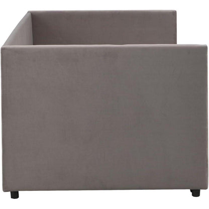 Schlafsofa 200cm Grau – Ausziehbar, Schrankbett & Tagesbett