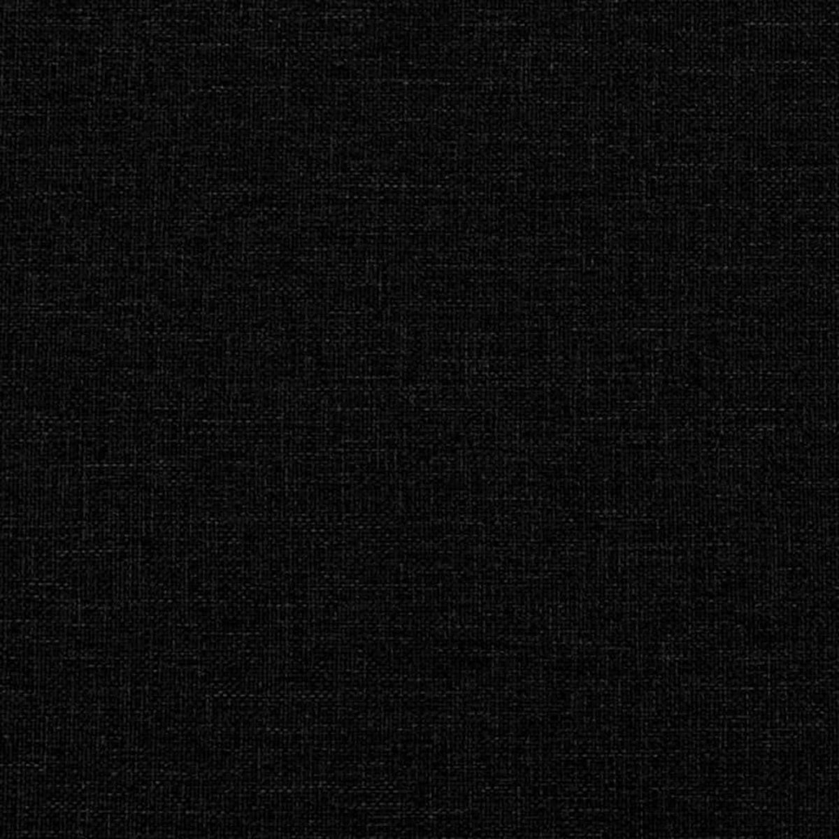 Tagesbett ausziehbar mit Matratze – 2-Sitzer-Schlafsofa 100x200 cm Schwarz